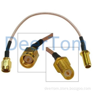 SMA Male to SMA Female Pigtail Cable Jump Cable Extension Cable RG316 Cable